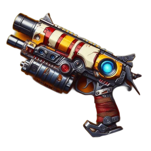 weapon, staff, robot, concept art transparent PNG cut-out