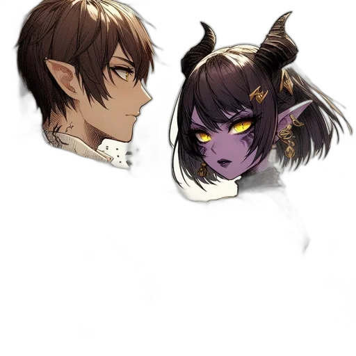 mask, staff, face, crown transparent PNG cut-out