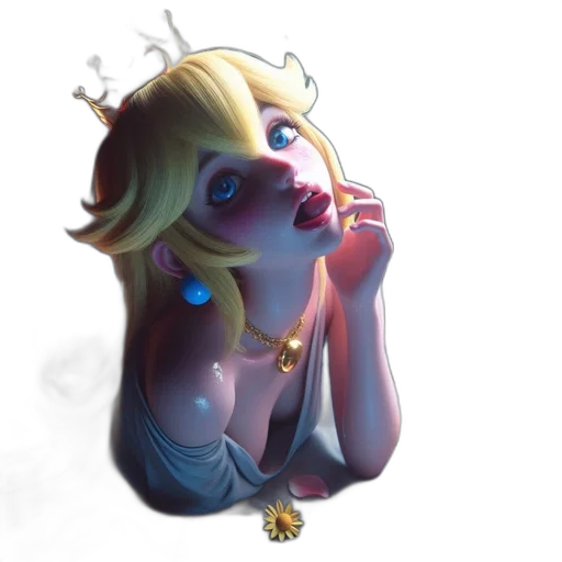 crown, jewelry, creature, staff transparent PNG cut-out