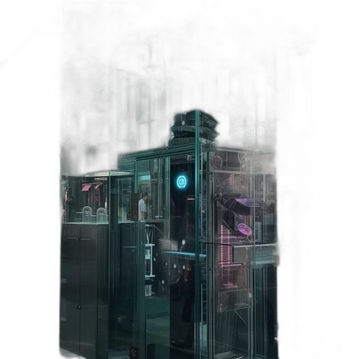 robot, building, dress, weapon transparent PNG cut-out