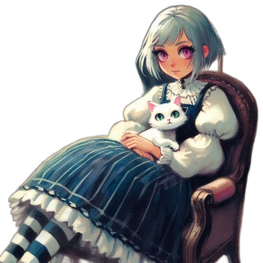 dress, robot, creature, furniture transparent PNG cut-out
