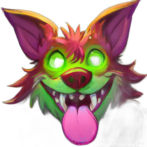 mask, creature, staff, face transparent PNG cut-out