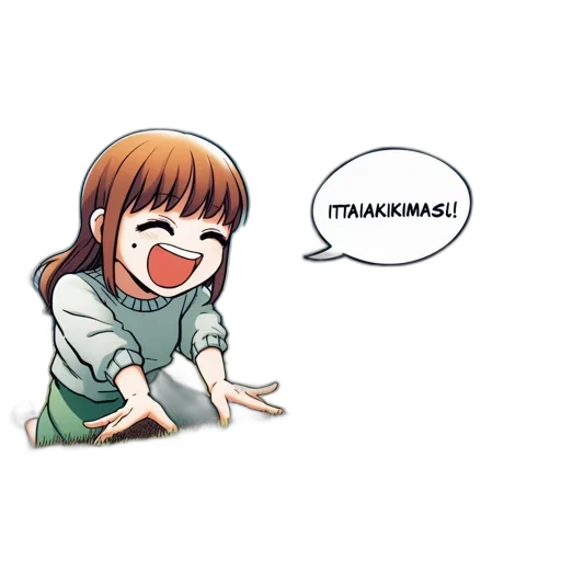 creature, anime, cartoon, pixel art transparent PNG cut-out