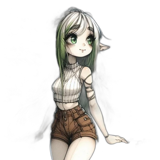 staff, dress, creature, dragon transparent PNG cut-out