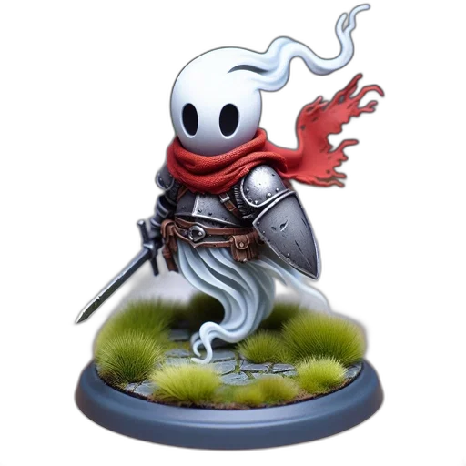 creature, concept art, fantasy art, ghostly transparent PNG cut-out