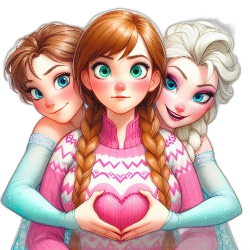face, dress, fantasy art, pixel art transparent PNG cut-out