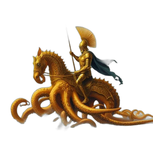 dragon, staff, crown, creature transparent PNG cut-out