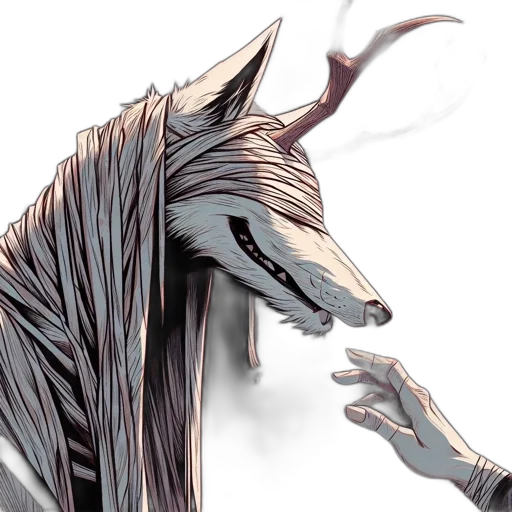 creature, mask, animal, dragon transparent PNG cut-out