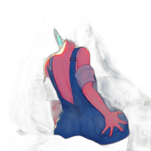 mask, jacket, creature, robot transparent PNG cut-out