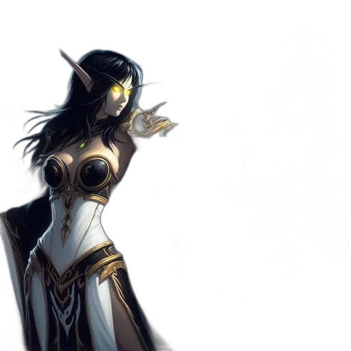 staff, dress, mask, concept art transparent PNG cut-out