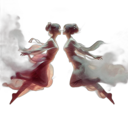 dress, mask, concept art, watercolor transparent PNG cut-out