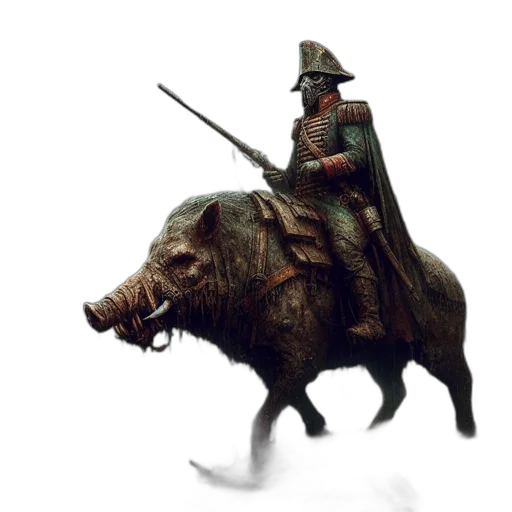 animal, creature, dragon, staff transparent PNG cut-out