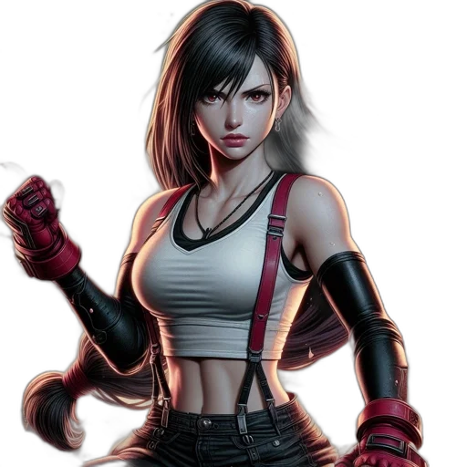 comic book art, concept art, fantasy art, cyberpunk transparent PNG cut-out