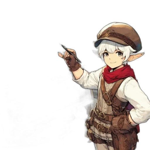 staff, hat, weapon, sword transparent PNG cut-out