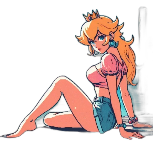 crown, dress, staff, concept art transparent PNG cut-out