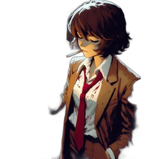 jacket, staff, face, mask transparent PNG cut-out