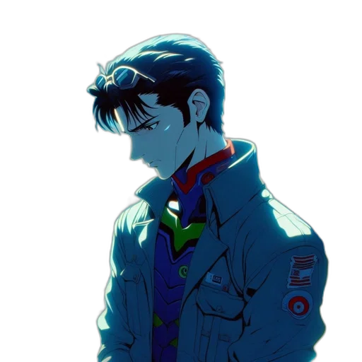 jacket, face, staff, mask transparent PNG cut-out
