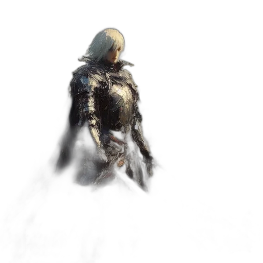 sword, creature, robot, weapon transparent PNG cut-out