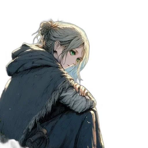 jacket, weapon, mask, sword transparent PNG cut-out