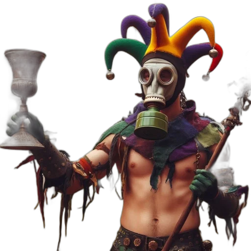 mask, staff, weapon, face transparent PNG cut-out