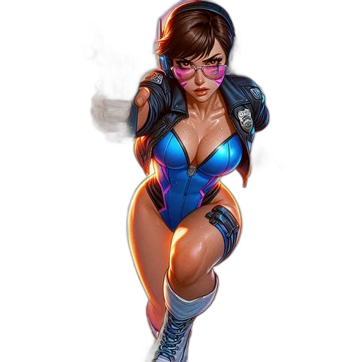 comic book art, concept art, fantasy art, cartoon transparent PNG cut-out