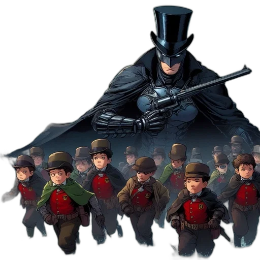 hat, concept art, comic book art, pixel art transparent PNG cut-out