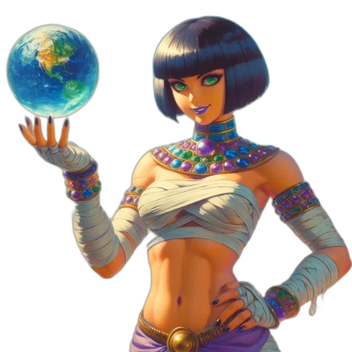 jewelry, staff, robot, concept art transparent PNG cut-out