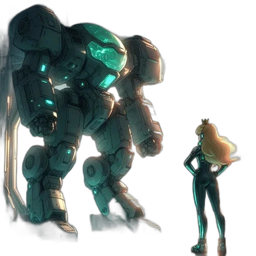 robot, creature, weapon, concept art transparent PNG cut-out