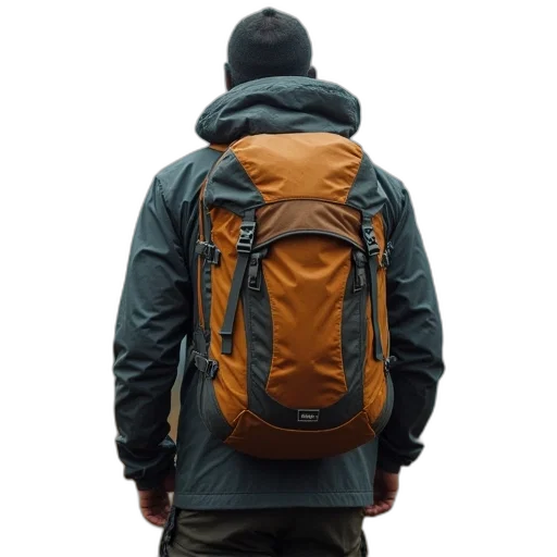 jacket, 3d render, waterproof, hiking transparent PNG cut-out