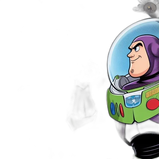 robot, cartoon, comic book art, concept art transparent PNG cut-out