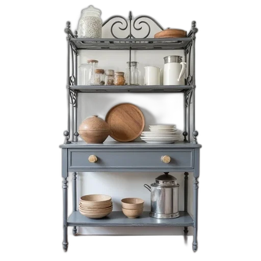furniture, scroll, iron, bakers transparent PNG cut-out