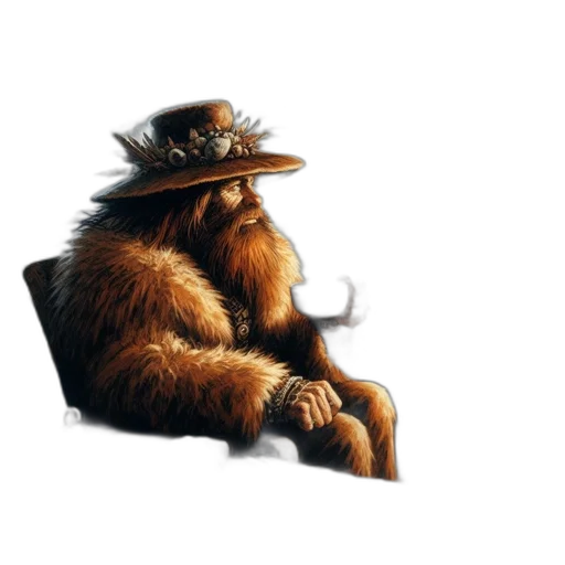 hat, animal, jacket, creature transparent PNG cut-out