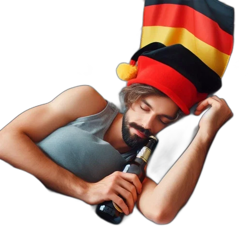 hat, staff, umbrella, face transparent PNG cut-out
