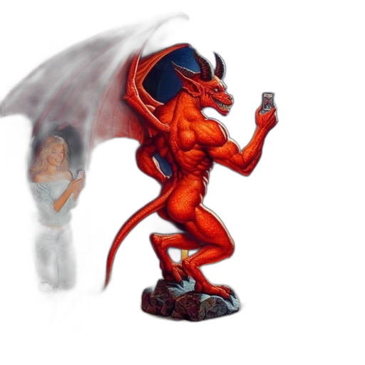 dragon, creature, umbrella, robot transparent PNG cut-out
