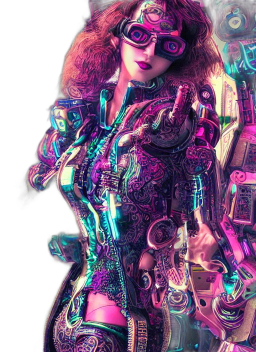 robot, jacket, dress, jewelry transparent PNG cut-out