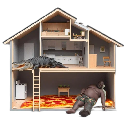 concept art, 3d render, pixel art, photorealistic transparent PNG cut-out