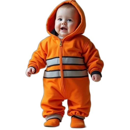 jacket, outer space, baby, costume transparent PNG cut-out