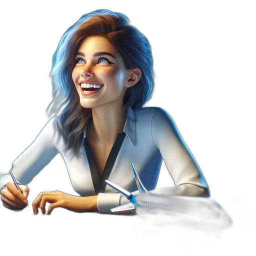 staff, face, jacket, robot transparent PNG cut-out