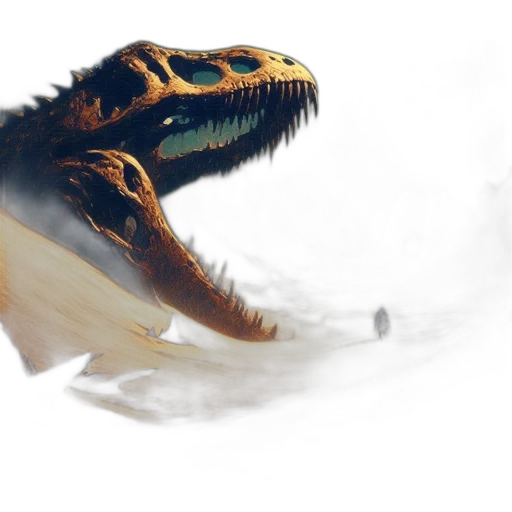 dragon, creature, animal, weapon transparent PNG cut-out