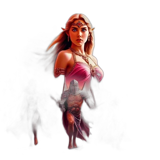 fantasy art, concept art, comic book art, pixel art transparent PNG cut-out