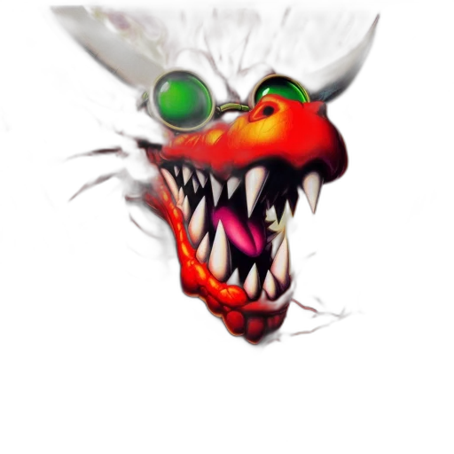 dragon, creature, mask, animal transparent PNG cut-out