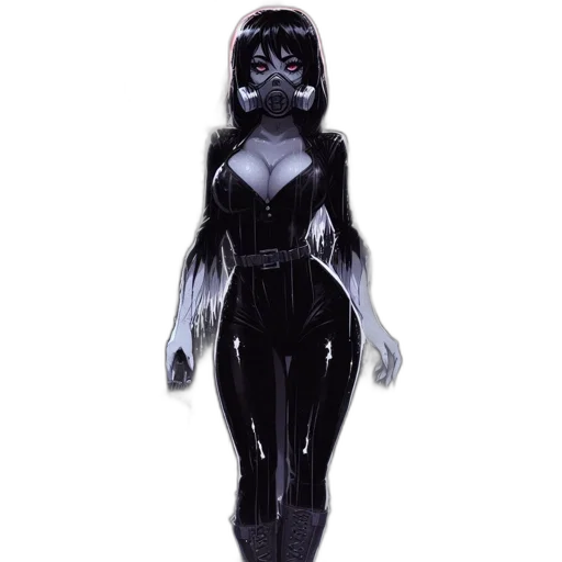 dress, robot, mask, creature transparent PNG cut-out