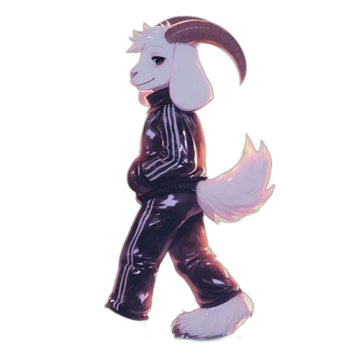 jacket, creature, animal, staff transparent PNG cut-out