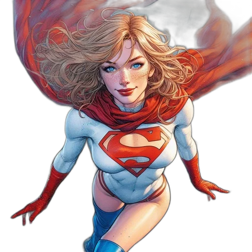 comic book art, concept art, fantasy art, woman transparent PNG cut-out