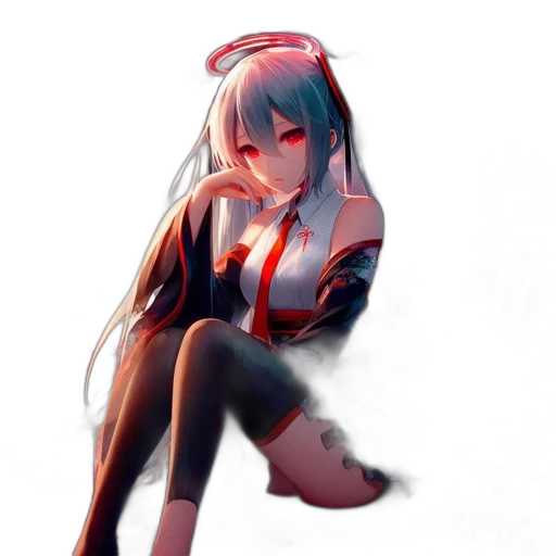 robot, dress, jacket, weapon transparent PNG cut-out