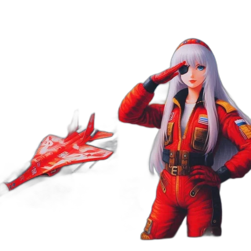 weapon, jacket, dragon, robot transparent PNG cut-out