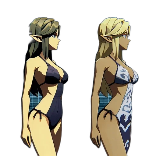 dress, concept art, pixel art, 3d render transparent PNG cut-out
