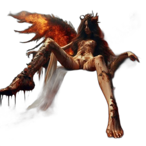 dragon, creature, staff, concept art transparent PNG cut-out