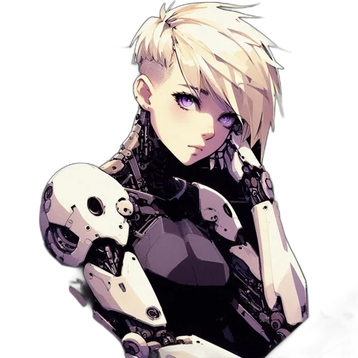 robot, weapon, face, mask transparent PNG cut-out