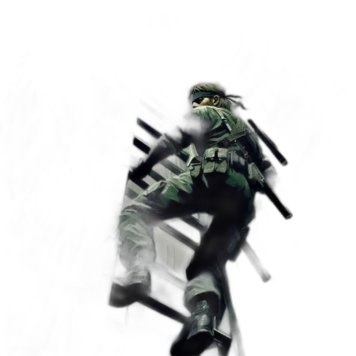 weapon, robot, sword, staff transparent PNG cut-out
